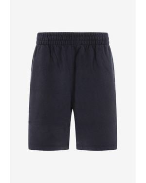 Burberry Ekd Patch Track Shorts - Blue