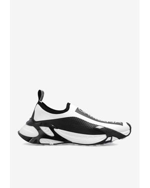 Dolce & Gabbana Stretch Slip-On Sneakers - White