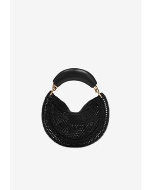 Chloé Mini Summer Banana Hobo Bag - Black