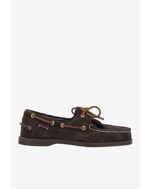 Sebago Portland Artisan Suede Loafers - Brown
