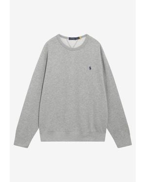Polo Ralph Lauren Embroidered Pony Sweatshirt - Gray