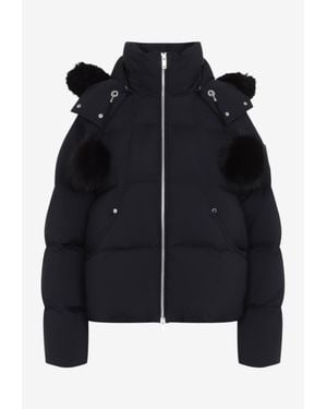 Moose Knuckles Everset Down Hooded Jacket - Black
