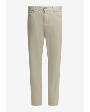 ZEGNA Roccia Straight-Leg Jeans - Natural