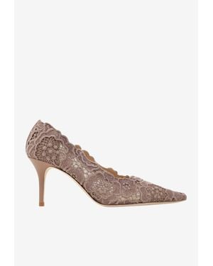 Arteana Como 75 Floral Lace Pumps - Multicolor