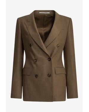 Tagliatore Paris Wool Blazer - Green