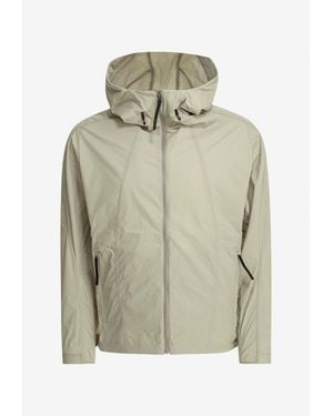 Goldwin Zip-Up Hooded Jacket - Gray