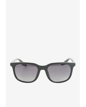 Prada Linea Rossa Square-Frame Sunglasses - Gray