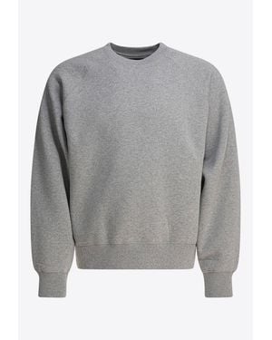 Stussy Basic Crewneck Sweatshirt - Gray
