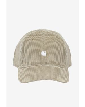 Carhartt Harlem Corduroy Baseball Cap - Natural
