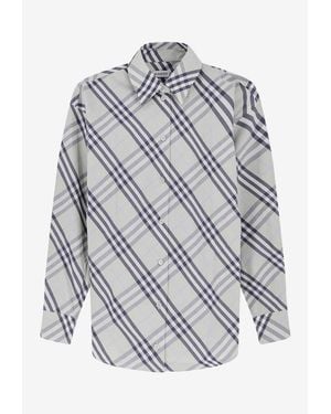 Burberry Shirts - Grey