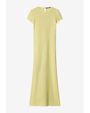Jacquemus La Robe Maille Maxi Dress - Yellow