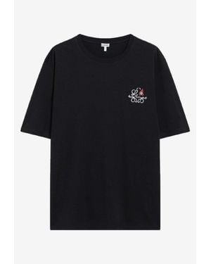 Loewe Anagram Logo T-Shirt - Black