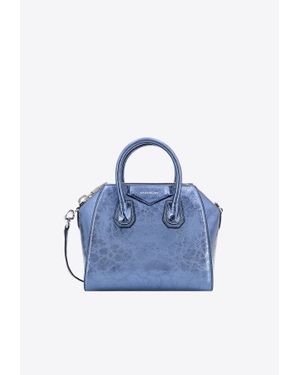 Givenchy Antigona Mini in Blue Lyst Canada