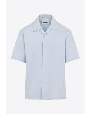 Jil Sander Short-Sleeved Shirt - Blue