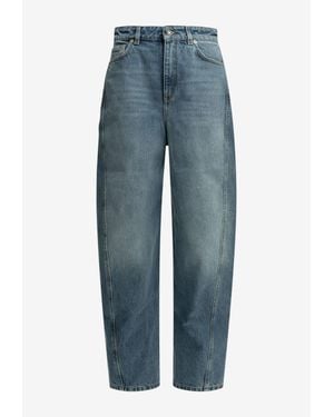 Givenchy Cocoon Wide-Leg Jeans - Blue