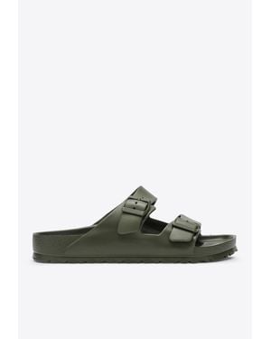 Birkenstock Arizona Rubber Slides - Green