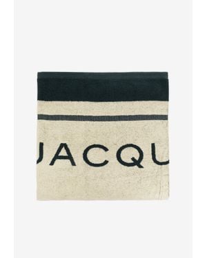 Jacquemus Croisière Beach Towel - Black