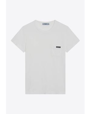 Prada Girocollo Bianca T-Shirt - White