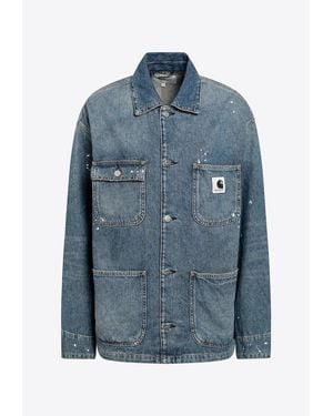 Carhartt Og Michigan Denim Jacket - Blue