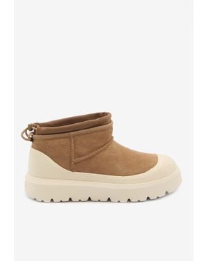 UGG Classic Ultra Mini Weather Hybrid Boots - Natural