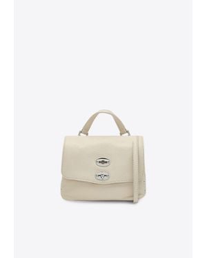 Zanellato Baby Postina Leather Crossbody Bag - White