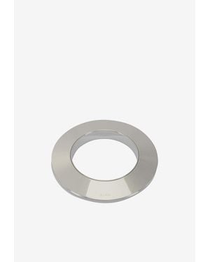 Alaïa Blade Sculptural Brass Bracelet - Metallic