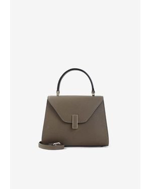 Valextra Mini Iside Top Handle Bag - Green