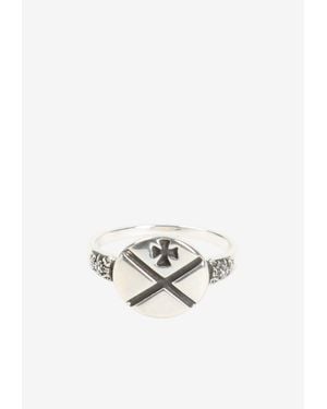 Enfants Riches Deprimes German X Ring - White