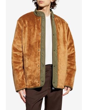 Moncler Rentigant Reversible Fleece Jacket - Brown