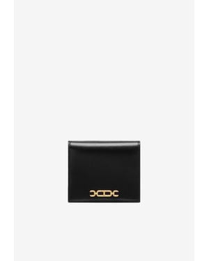 Tom Ford Leather Compact Wallet - White