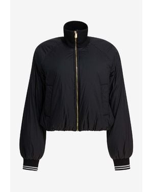 Pinko Zip-Up Padded Jacket - Blue