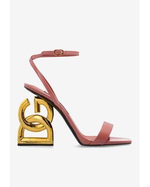 Dolce & Gabbana Keira 105 Sandals - Pink