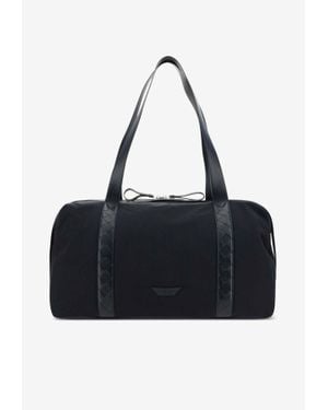Bottega Veneta Weekender Duffel Bag - Black