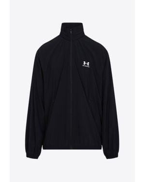 アウターその他 BALENCIAGA Wind Jacket x Under Armour Black BALENCIAGA | x Under Armour Reversible Hooded Windbreaker
