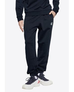 Moncler Logo Track Pants - Blue