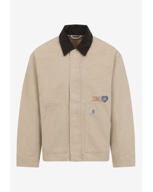 Carhartt Og Arcan Bomber Jacket - Natural