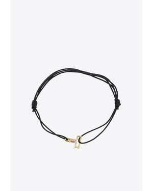 Aliita Letra T Bracelet - Blue