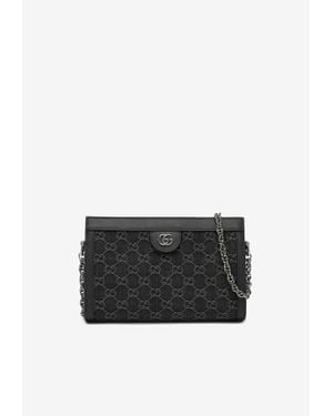 Gucci Small Ophidia Crossbody Bag - Black