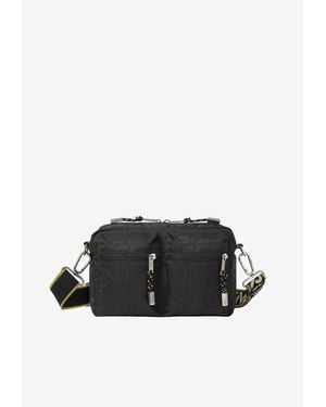 Fendi Ff Jacquard Camera Bag - Black