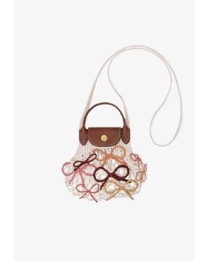 Longchamp Small Le Pliage Collection Bag - White