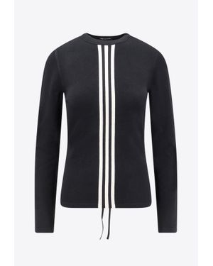 トップス Y-3 3 STRIPE PACKABLE LONG SLEEVE TEE M Y-3 3 Stripe Long Sleeve T-Shirt in Off White/Black Y-3