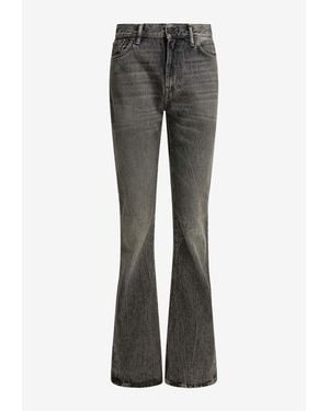 Acne Studios 2025F Gothik Flared Jeans - Gray