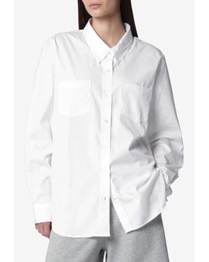 Dries Van Noten Long-Sleeved Classic Shirt - White