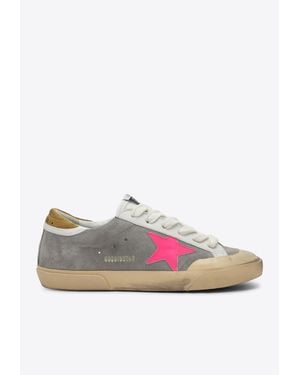 Golden Goose Super-Star Low-Top Sneakers - Pink