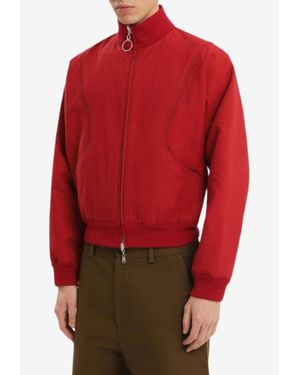 1989 STUDIO Reversible Zip-Up Jacket - Red