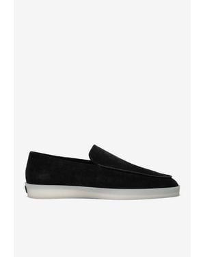 Fear Of God Casual Suede Loafers - Black
