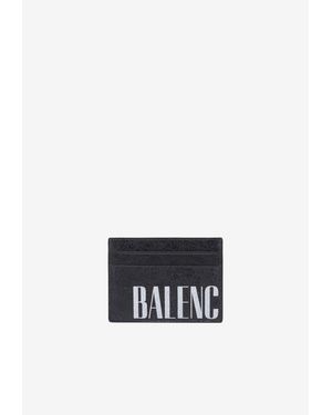 Balenciaga Editor Leather Cardholder - White