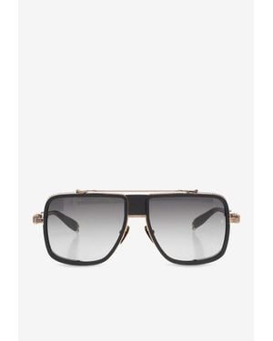 Balmain O.R. Aviator Sunglasses - Gray