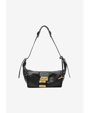 Chloé Paddington Leather Shoulder Bag - White