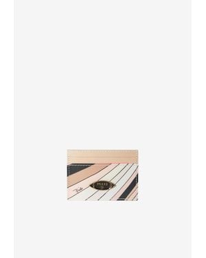 PUCCI Iride Print Cardholder - White